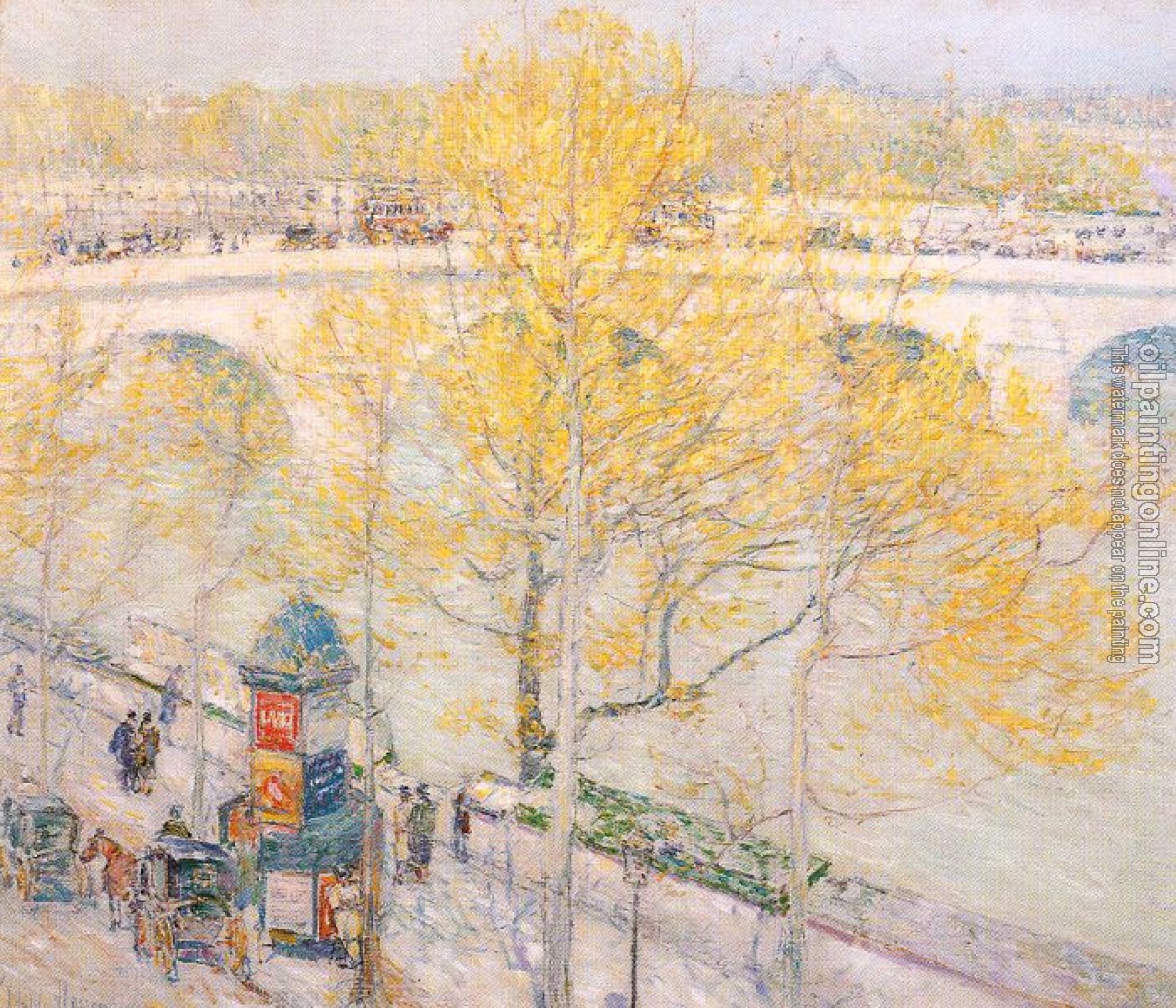 Hassam, Childe - Oil On Canvas